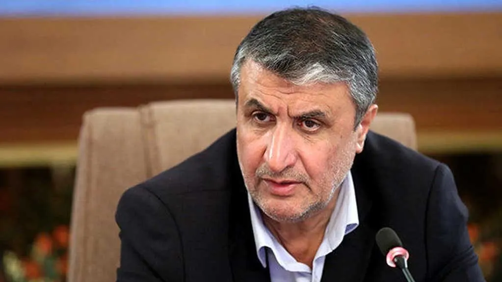 محمد اسلامی در حاشیه جلسه هیئت دولت درباره برنامه هسته‌ای ایران سخن می‌گوید