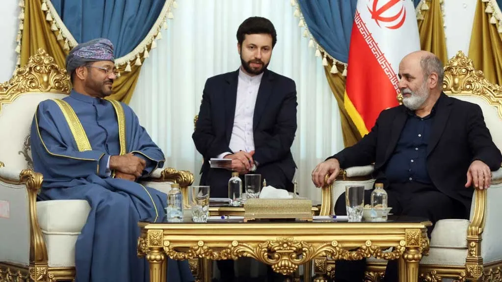 دیدار سید بدر البوسعیدی و علی اکبر احمدیان در تهران