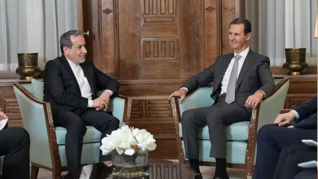 بشار اسد در آخرین دیدار دیپلماتیک در دمشق پیش از فرار به مسکو