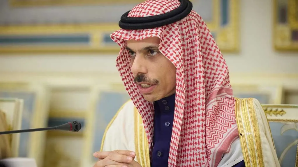 فیصل بن فرحان وزیر خارجه عربستان در کنفرانس ابتکار سرمایهگذاری آینده