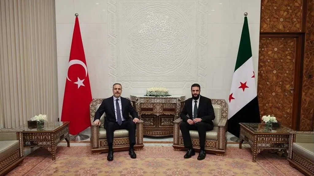 دیدار هاکان فیدان با مقامات سوری در دمشق