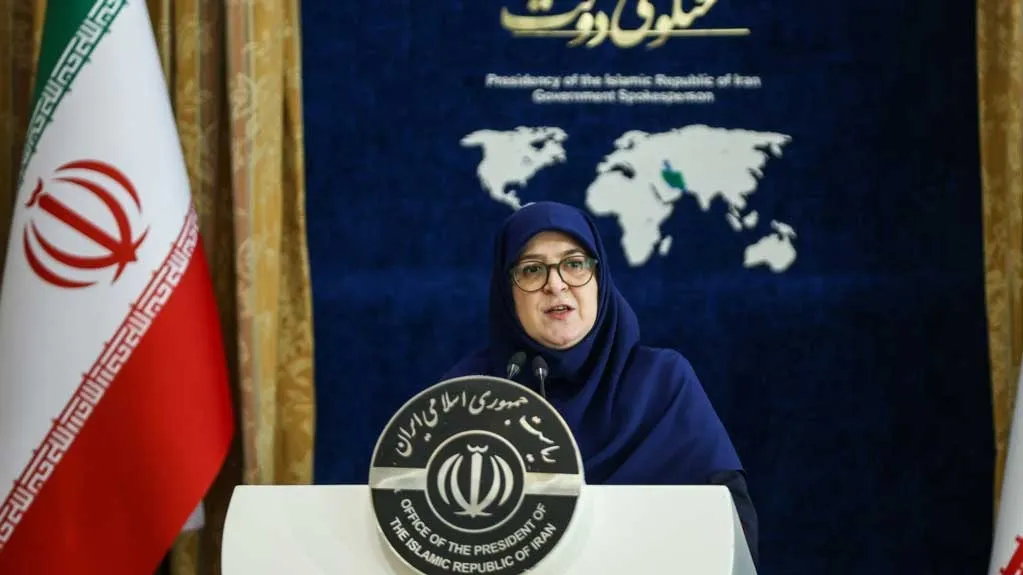فاطمه مهاجرانی، سخنگوی دولت در نشست خبری هفتگی