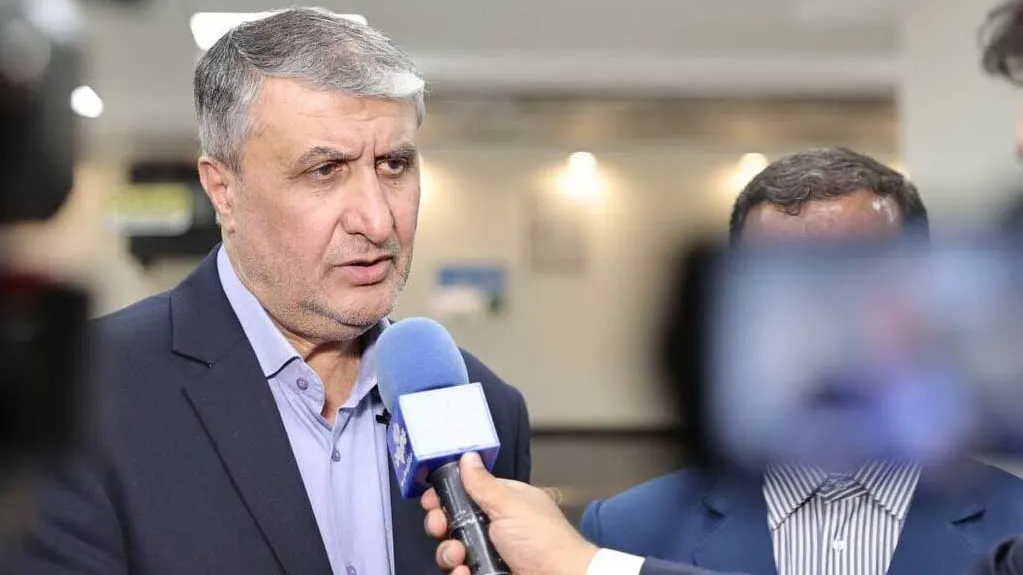 دیدار محمد اسلامی و رافائل گروسی در سازمان انرژی اتمی ایران