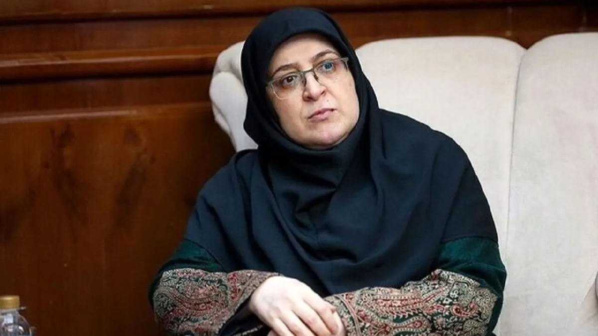 فاطمه مهاجرانی سخنگوی دولت در نشست خبری