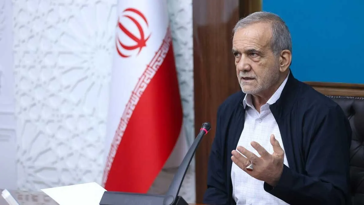 بازدید رئیس‌جمهور پزشکیان از وزارت امور خارجه