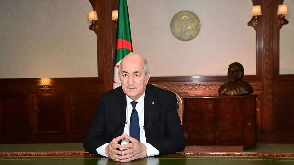 عبدالمجید تبون رئیس جمهور الجزایر در گفتگو با رسانه فرانسوی