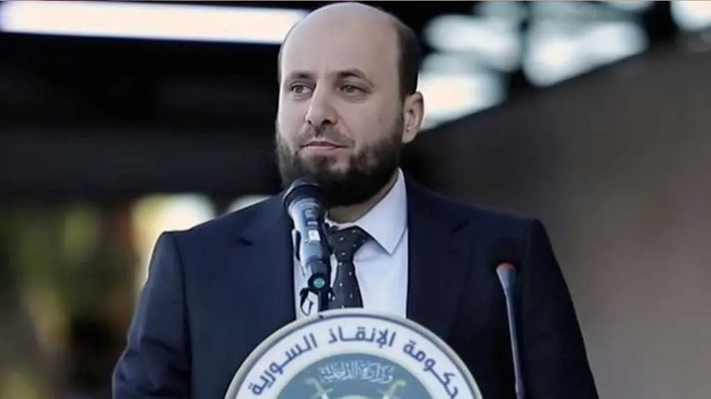 محمد البشیر، رئیس جدید دولت انتقالی سوریه در نشست خبری