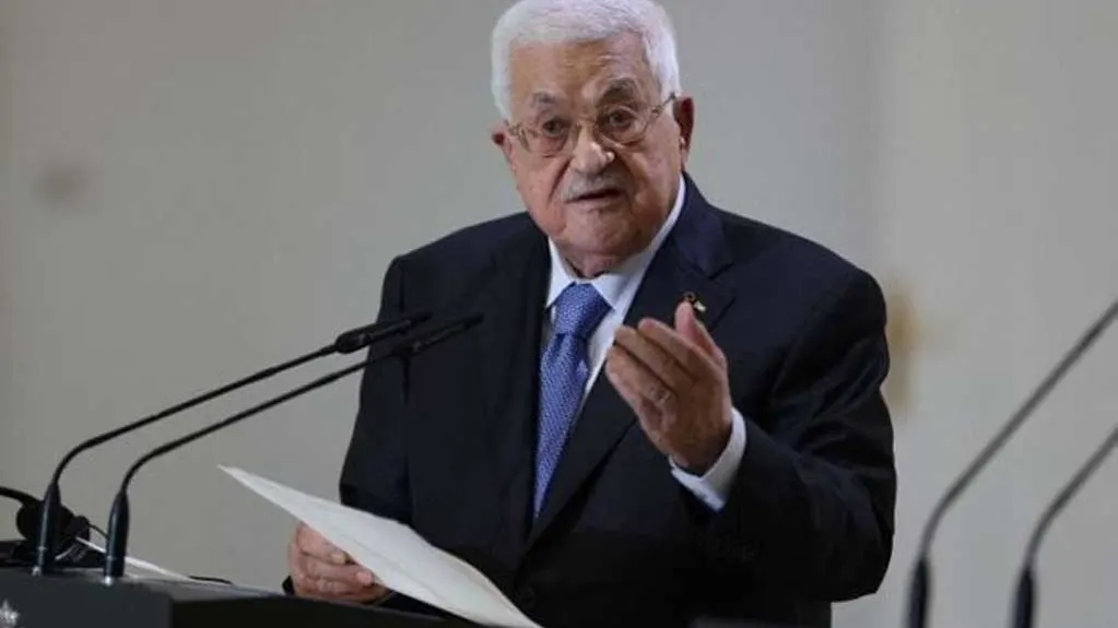 محمود عباس در شصتمین سالگرد انقلاب فلسطین