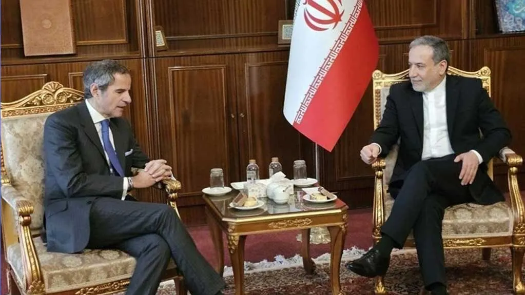 دیدار عراقچی و گروسی در مقر آژانس بین‌المللی انرژی اتمی