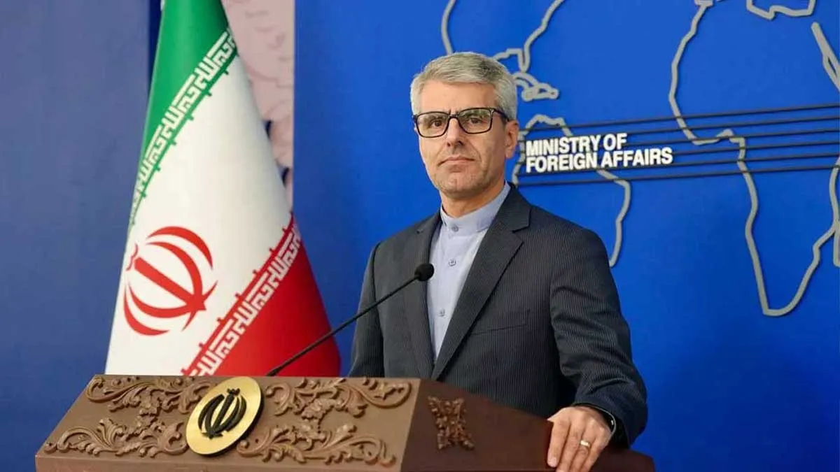 سخنگوی وزارت خارجه ایران در کنفرانس مطبوعاتی