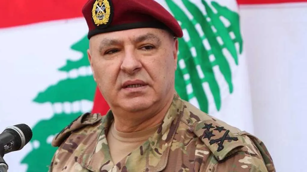 ژوزف عون رئیس جمهور جدید لبنان در جلسه پارلمان