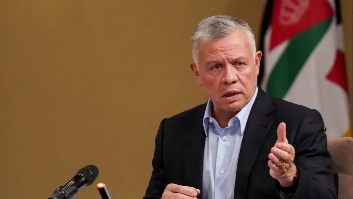 شاه اردن: امنیت ما از امنیت فلسطین جدا نیست و از هویت ملی فلسطینیان دفاع خواهیم کرد