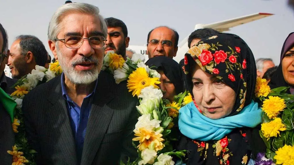 زهرا رهنورد و میرحسین موسوی