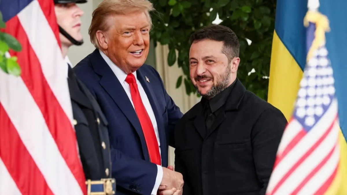 ولودیمیر زلنسکی در واشنگتن
