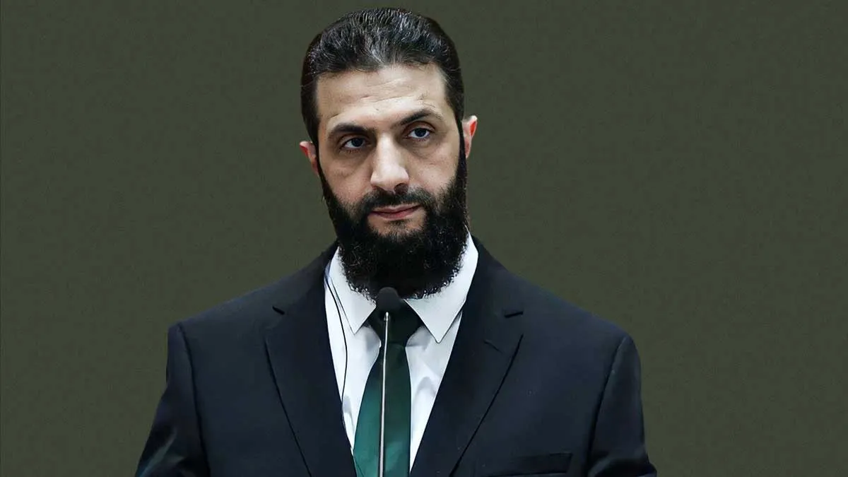 احمد الشرع رئیس دولت موقت سوریه در مصاحبه