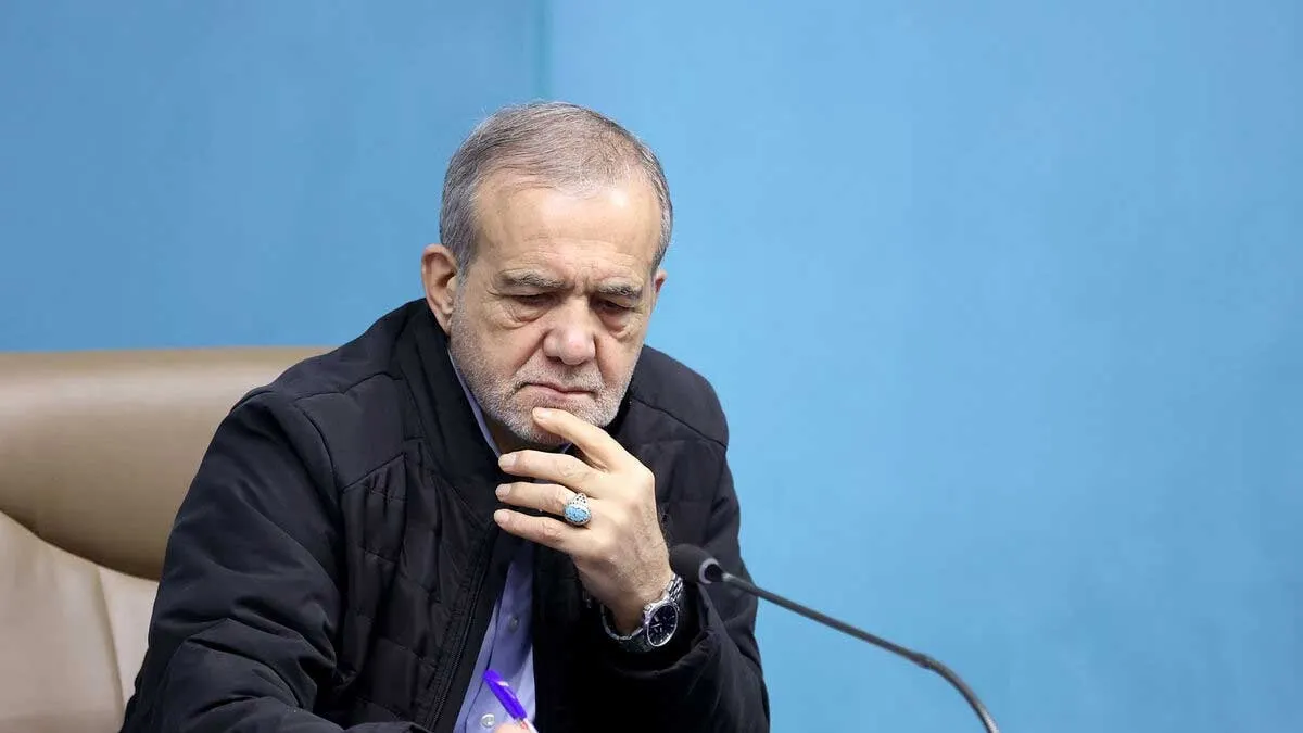 پزشکیان در یادبود اسماعیل هنیه رهبر حماس
