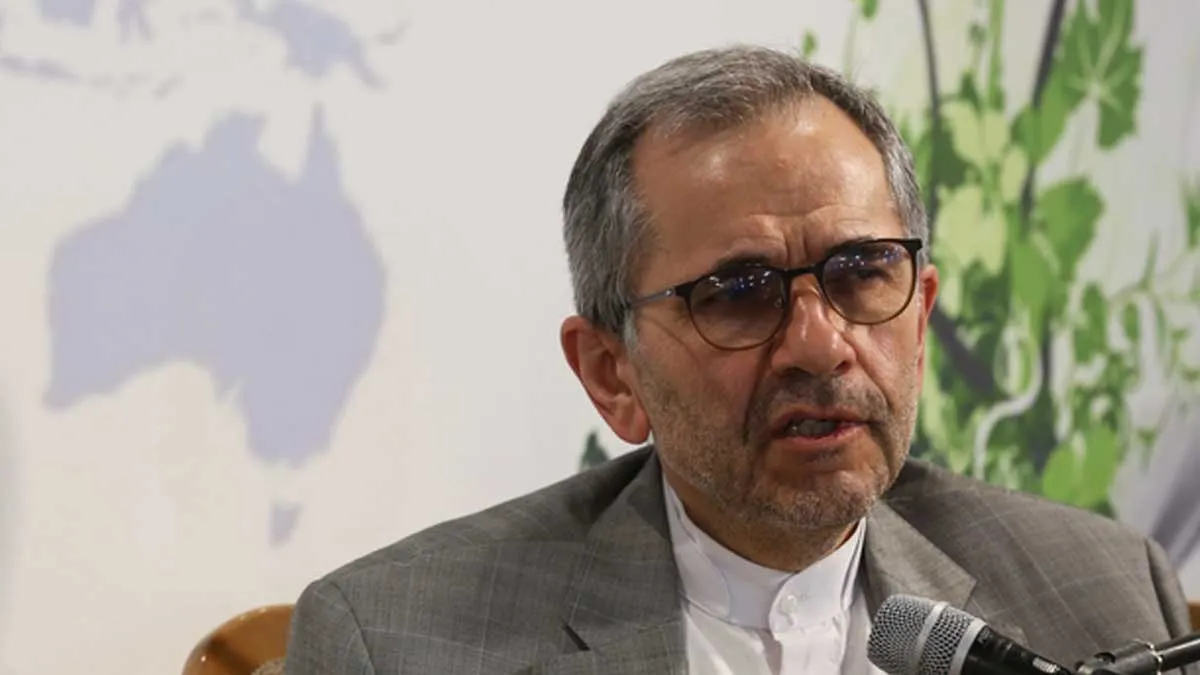 مجید تخت روانچی در حاشیه مجمع گفتوگوی تهران درباره کنسرسیوم هستهای