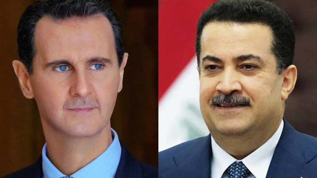 دیدار بشار اسد و محمد شیاع السودانی در نشست مشترک مبارزه با تروریسم
