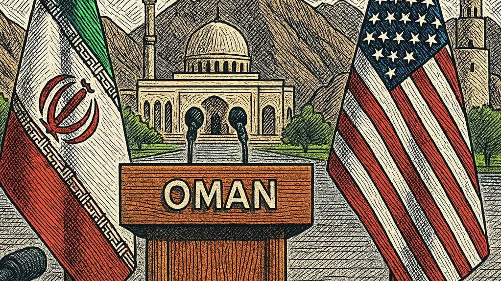 نمایندگان دیپلماتیک ایران و آمریکا در حال مذاکره در عمان