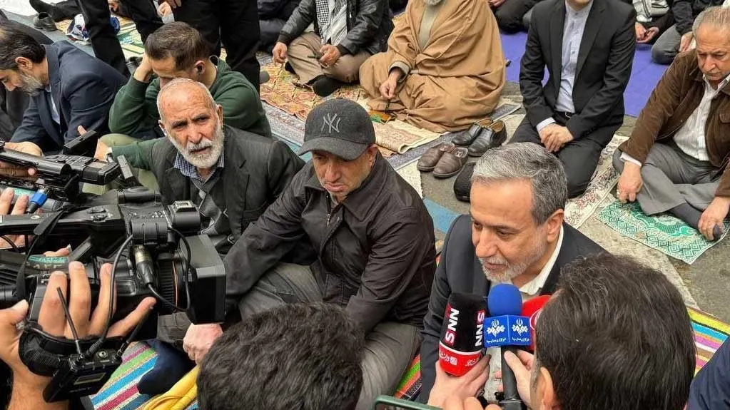 حضور وزیر امور خارجه ایران در راهپیمایی روز قدس